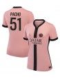 Paris Saint-Germain Willian Pacho #51 Tredjedrakt Dame 2024-25 Korte ermer